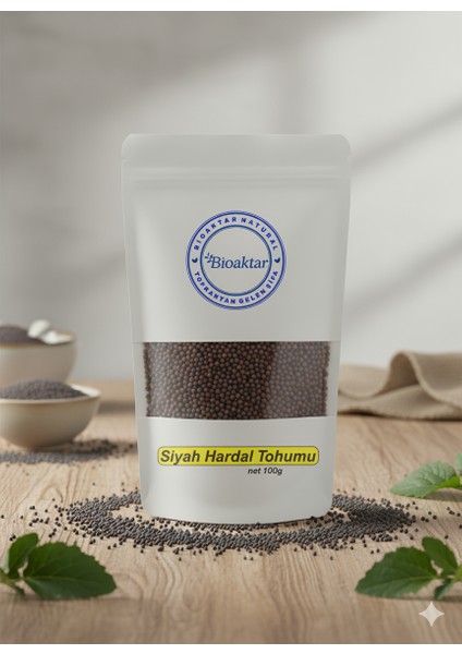 Siyah Hardal Tohumu 100G (Doğal, Katkısız, Elenmiş)