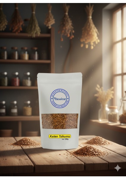 Keten Tohumu 100G (Doğal, Katkısız)
