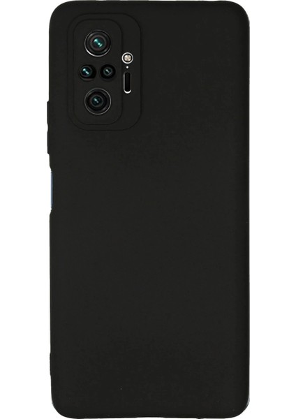 Xiaomi Redmi Note 10 Pro Kılıf First Silikon - Siyah
