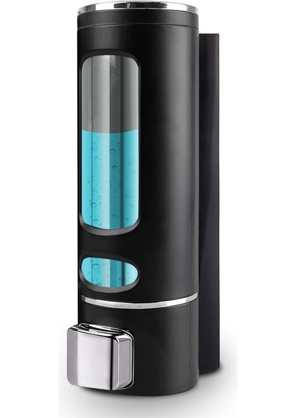 Vıvo 1 Adet Siyah 400 ml El Dezenfektanı Sabunluk Manuel Şampuan Sıvı Tutucu Banyo Mutfak Lavabo V-52 modelleri