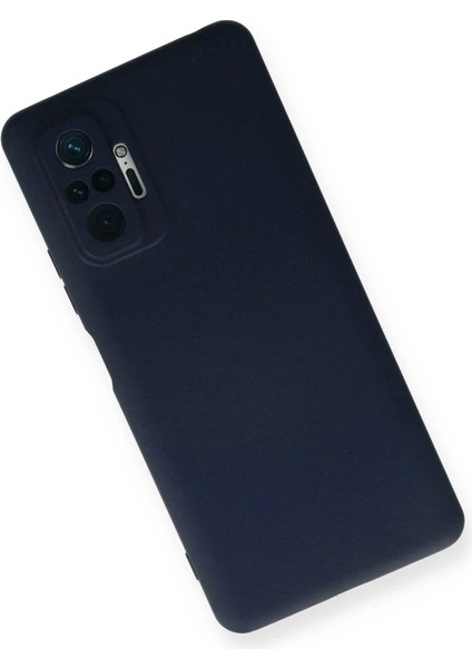 Xiaomi Redmi Note 10 Pro Kılıf Nano Içi Kadife Silikon - Lacivert modelleri