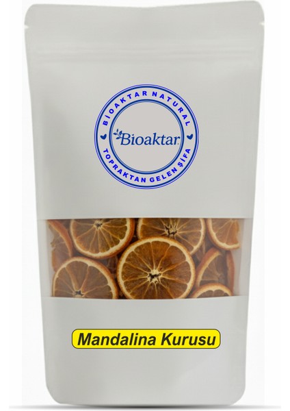 Mandalina Kurusu, Kurutulmuş Mandalina 100G (Doğal, Katkısız)