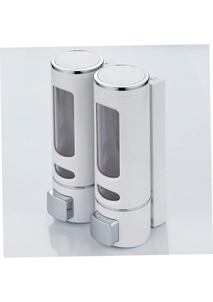Vıvo 2 Adet Sıvı Sabunluk 400 ml Duvara Monte Duş Sabun Şampuan Dispenseri Mutfak Banyo Sabunluğu V-52