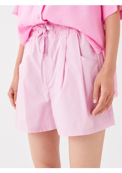 Yeni Sezon Beli Lastikli Rahat Kalıp Kadın Şort fiyatları