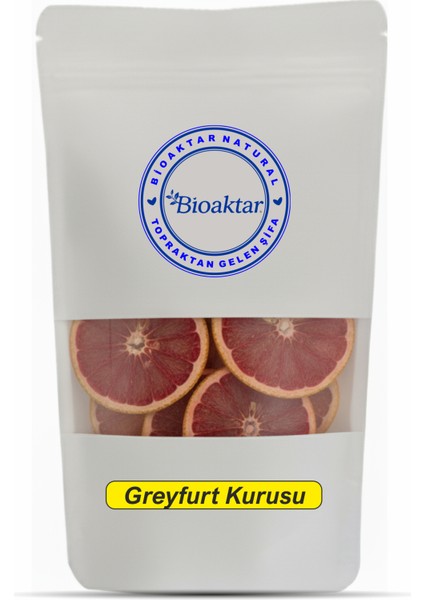 Greyfurt Kurusu 250G (Kurutulmuş Dilimler, Doğal, Katkısız)
