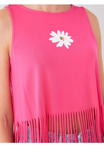 Yeni Sezon Bisiklet Yaka Baskılı Kadın Plaj Atleti modelleri