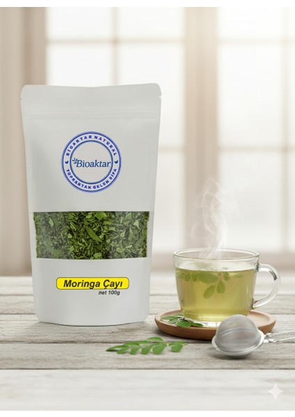 Moringa Yaprağı Çayı 100G (Doğal Kurutulmuş, Katkısız)