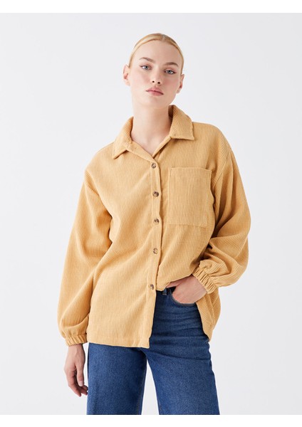 Yeni Sezon Kadife Kadın Gömlek Tunik