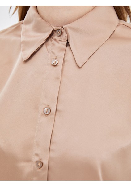 Yeni Sezon Saten Kadın Gömlek Tunik modelleri