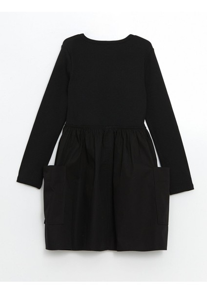 Yeni Sezon Bisiklet Yaka Kız Çocuk Elbise fiyatları