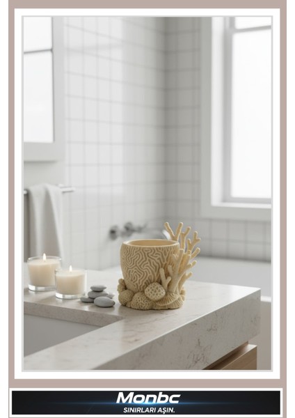 Coralia Mercan 3D Tasarım Dekoratif Biblo, Hediyelik ve Ev Ofis Için Şık Aksesuar modelleri