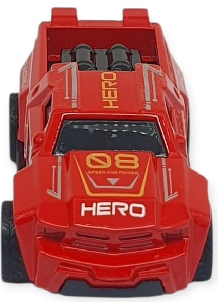 Çek Bırak Metal Küçük Arabalar 8 cm - SH40031 - Kırmızı Pick-Up (Lisinya) fırsatları