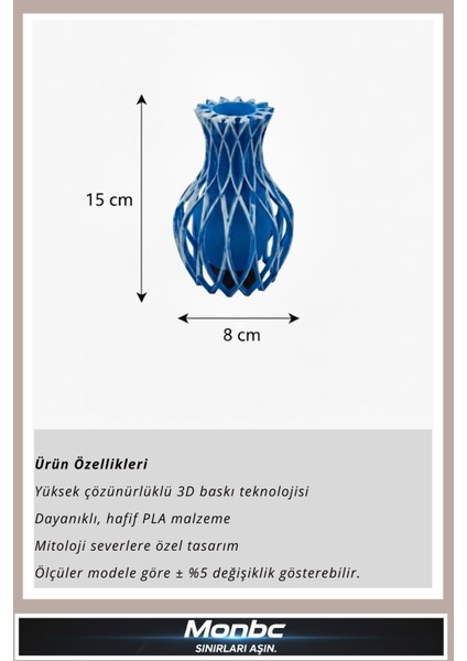 Modern Dekoratif Vazo 3D Tasarım Dekoratif Biblo, Hediyelik ve Ev Ofis Için Şık Aksesuar fırsatları