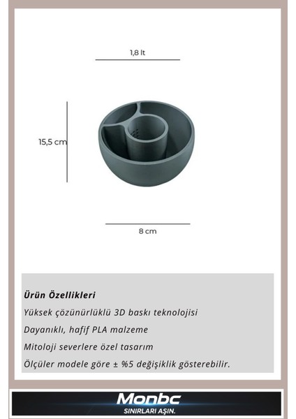 Modgrow Çok Bölmeli Akıllı Saksı 3D Tasarım Dekoratif Biblo, Hediyelik ve Ev Ofis Için Şık Aksesuar fırsatları