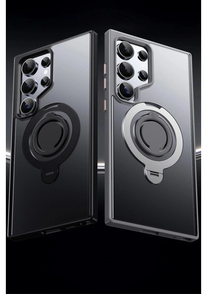 Samsung Galaxy S24 Avatar 360 Dönen Magsafe Kapak - Siyah fiyatları