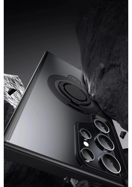 Samsung Galaxy S24 Avatar 360 Dönen Magsafe Kapak - Siyah fırsatları