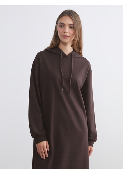 Yeni Sezon Kapüşonlu Sweat Elbise fiyatları