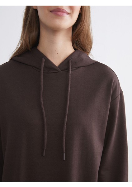 Yeni Sezon Kapüşonlu Sweat Elbise modelleri