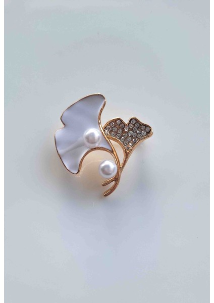 Broş Çiçek Detaylı