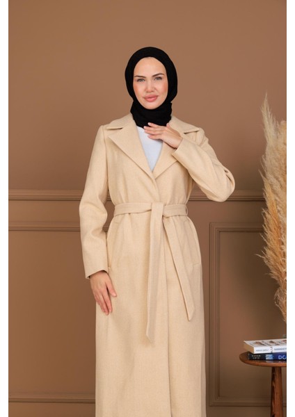 Bel Bağcıklı Düz Kesim Kaşe Kap - MDS005528KBN fiyatları