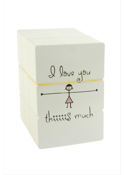 I Love Yazılı Bileklik Kartı 200 Adet fiyatları