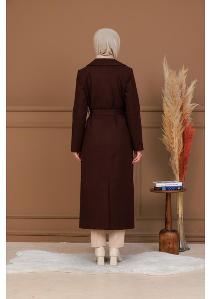 Bel Bağcıklı Düz Kesim Kaşe Kap - MDS005528KBN