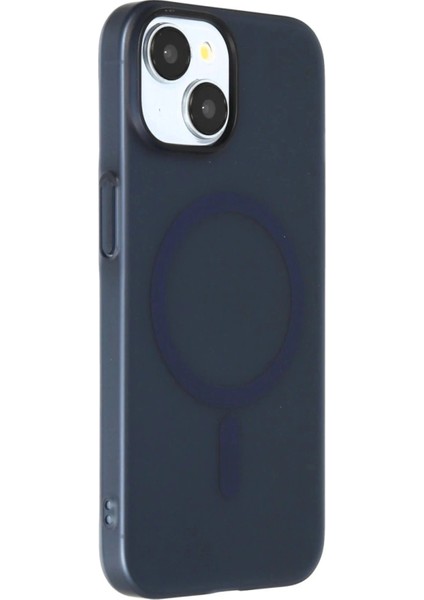 iPhone 15 Plus Tuna Pc Slim Magsafe Kapak - Lacivert