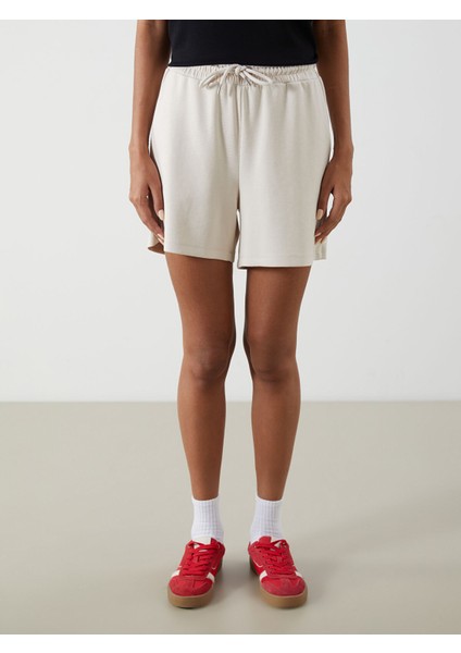 Yeni Sezon Beli Lastikli Kadın Şort fiyatları