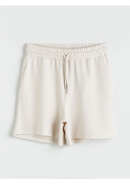 Yeni Sezon Beli Lastikli Kadın Şort indirimleri