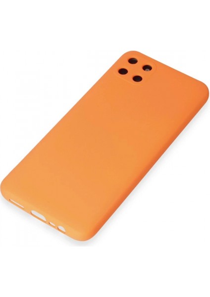 Realme C11 Kılıf Nano Içi Kadife Silikon - Turuncu fırsatları