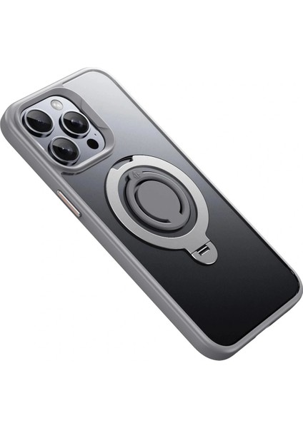 iPhone 15 Pro Max Avatar 360 Dönen Magsafe Kapak - Titan Gri fiyatları