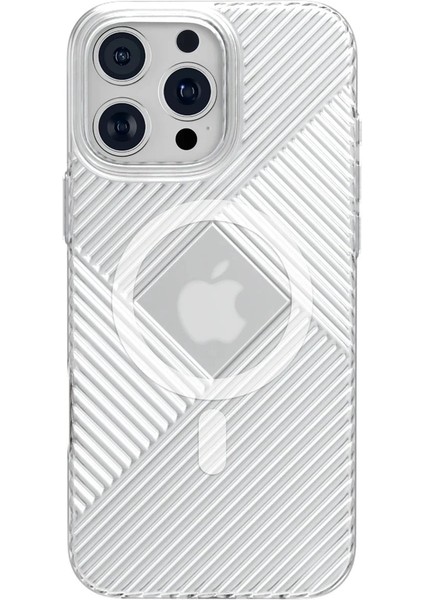 iPhone 15 Pro Max Stella Pc Sert Magsafe Kılıf - Şeffaf fiyatları