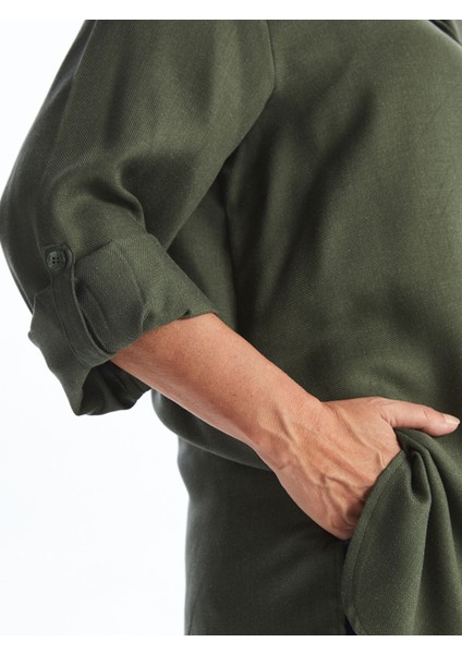 Yeni Sezon Düz Uzun Kollu Kadın Gömlek Tunik modelleri