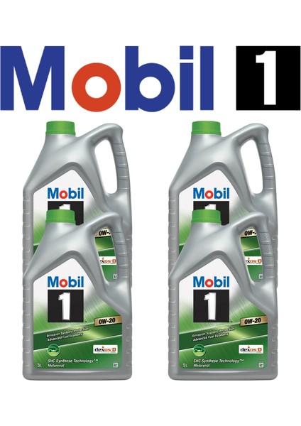M-1 0W20 - Mobil1 4x5 Litre