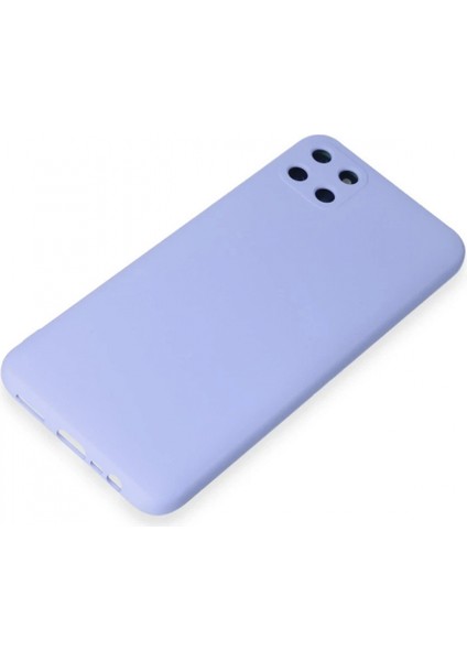 Realme C11 Kılıf Nano Içi Kadife Silikon - Lila fırsatları
