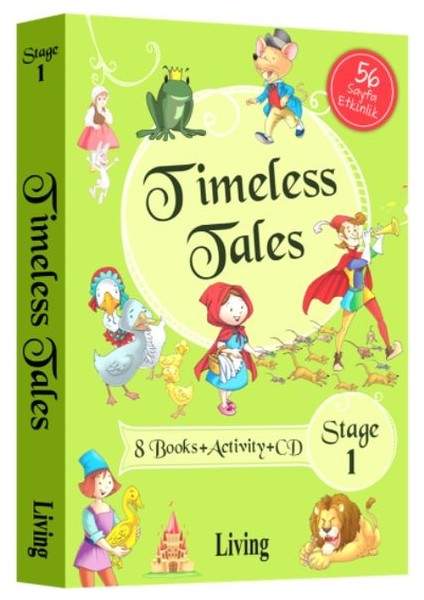Timeless Tales Stage 1 (8 Books+Activity+Cd)