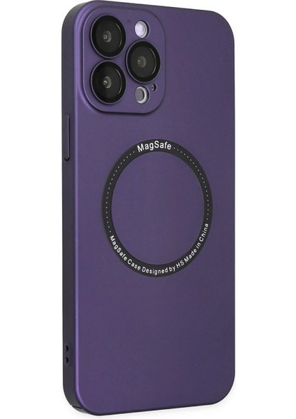 iPhone 14 Pro Kılıf Jack Magneticsafe Lens Silikon - Mor fiyatları