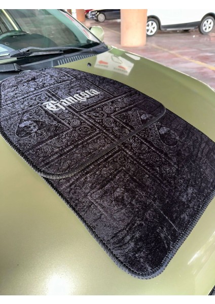 Sokak Tarzı "gangsta" Yazılı Bandana (Paisley) Desenli Halı Oto Dekor Paspas modelleri