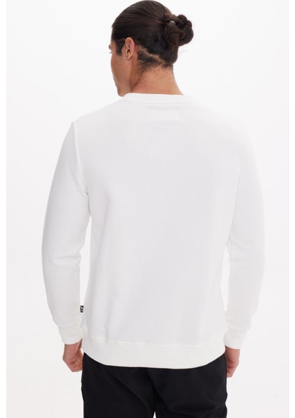 Crow Ekru O-Yaka Sweatshırt fırsatları