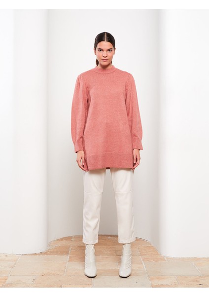 Yeni Sezon Dik Yaka Kadın Triko Tunik fiyatları