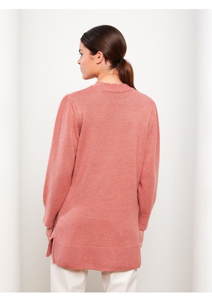 Yeni Sezon Dik Yaka Kadın Triko Tunik indirimleri