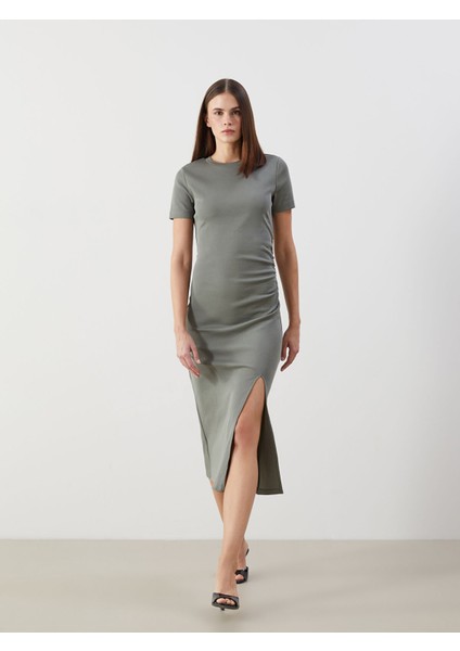 Yeni Sezon Bisiklet Yaka Elbise