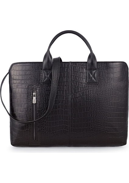 Business Siyah Unisex Laptop & Evrak Çantası BLM09 2197-KR