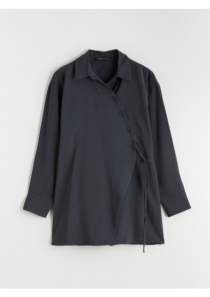 Yeni Sezon Modal Karışımlı Kadın Gömlek Tunik indirimleri