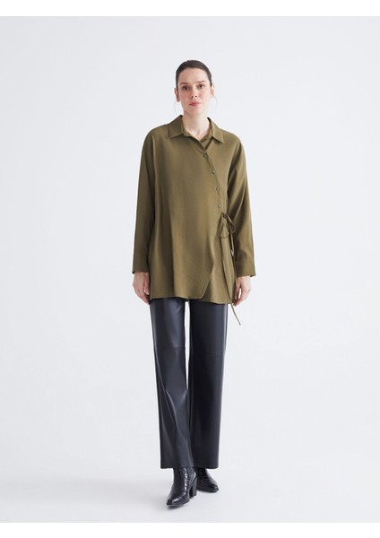 Yeni Sezon Modal Karışımlı Kadın Gömlek Tunik fiyatları