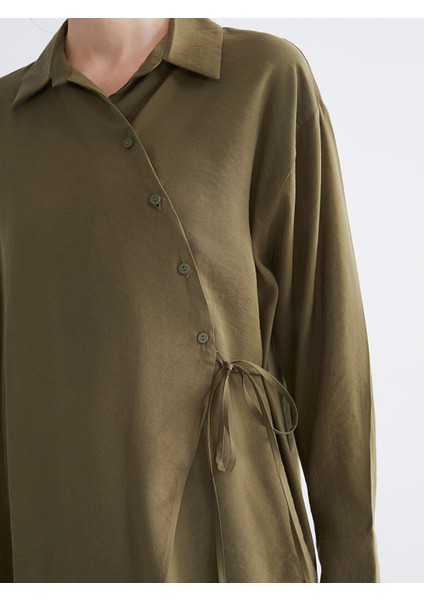 Yeni Sezon Modal Karışımlı Kadın Gömlek Tunik modelleri