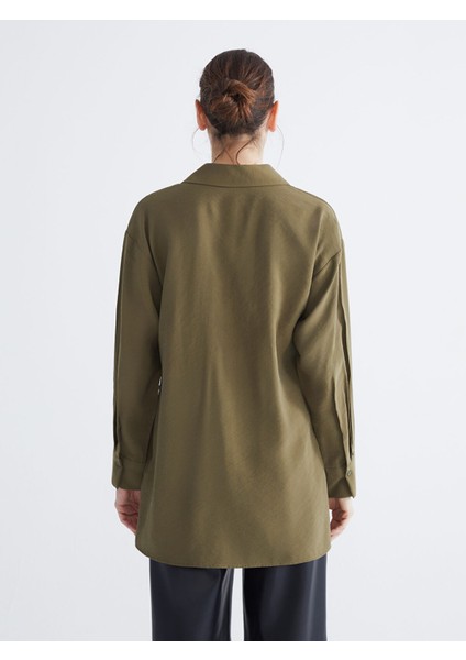 Yeni Sezon Modal Karışımlı Kadın Gömlek Tunik fırsatları