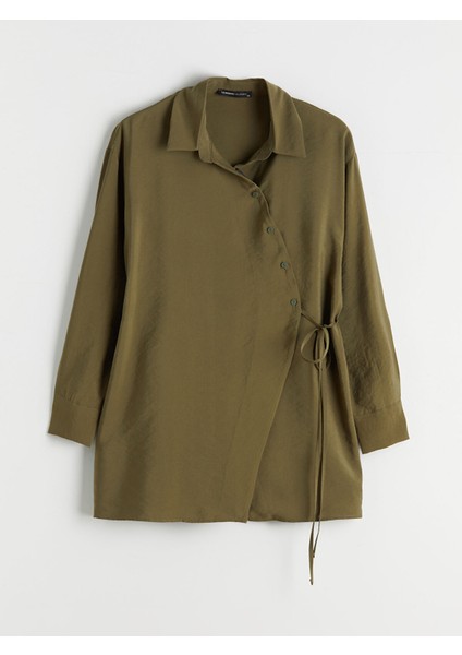 Yeni Sezon Modal Karışımlı Kadın Gömlek Tunik indirimleri