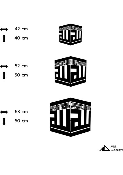 Kutsal Merkez Kabe Temalı Ahşap Duvar Tablosu indirimleri