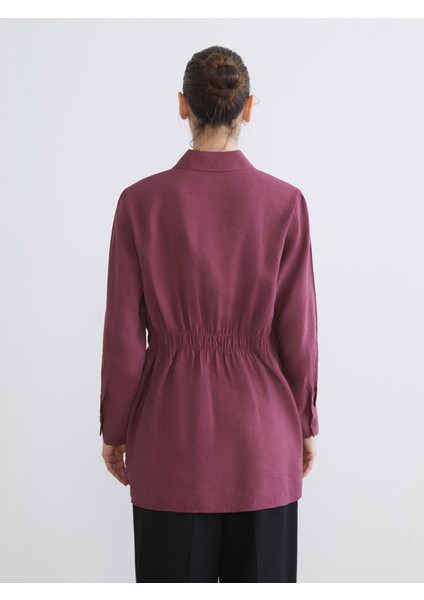 Yeni Sezon Oversize Modal Karışımlı Kadın Gömlek Tunik fırsatları